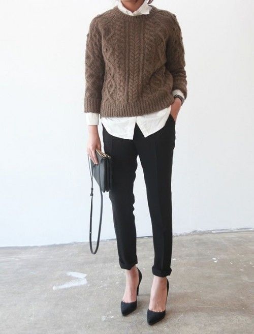 Combos Chic Layered Outfits
  For Work