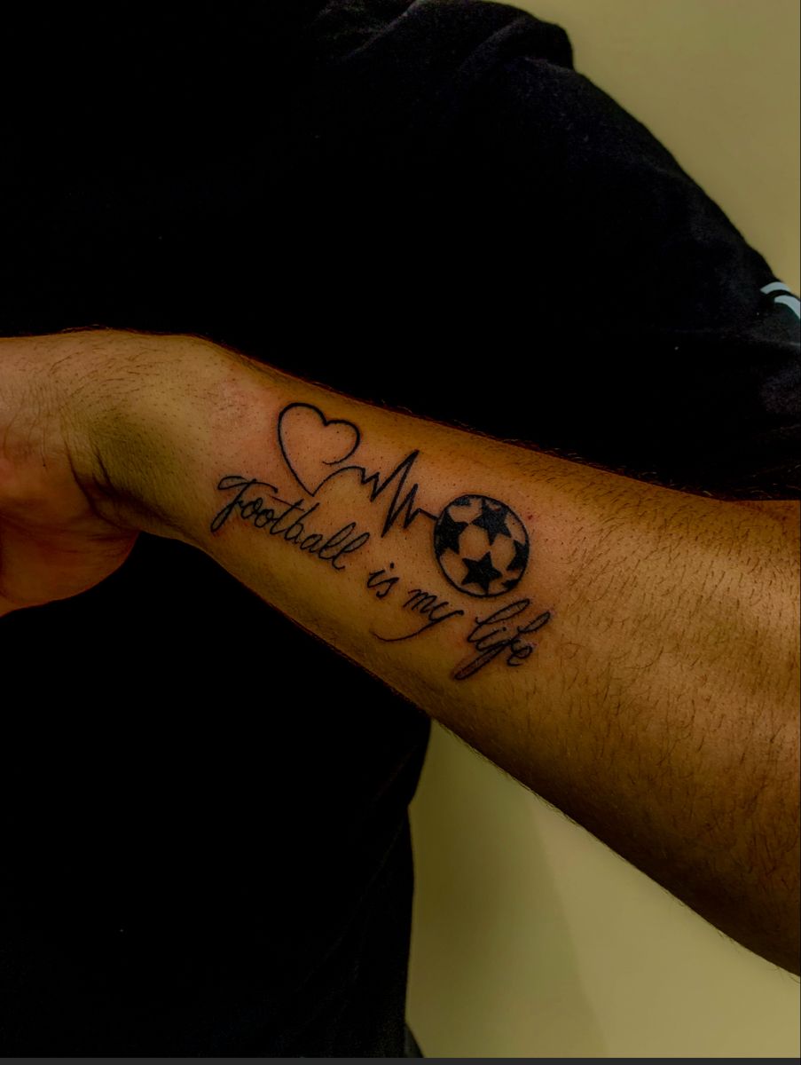 Football Tattoo Ideas For Guys
