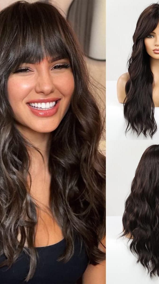 Hairstyle Ideas with Side
  Bangs