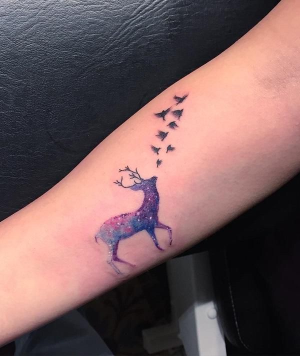 Men Deer Tattoo Ideas