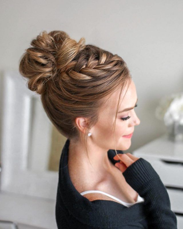 Double Fishtail Side Ponytail