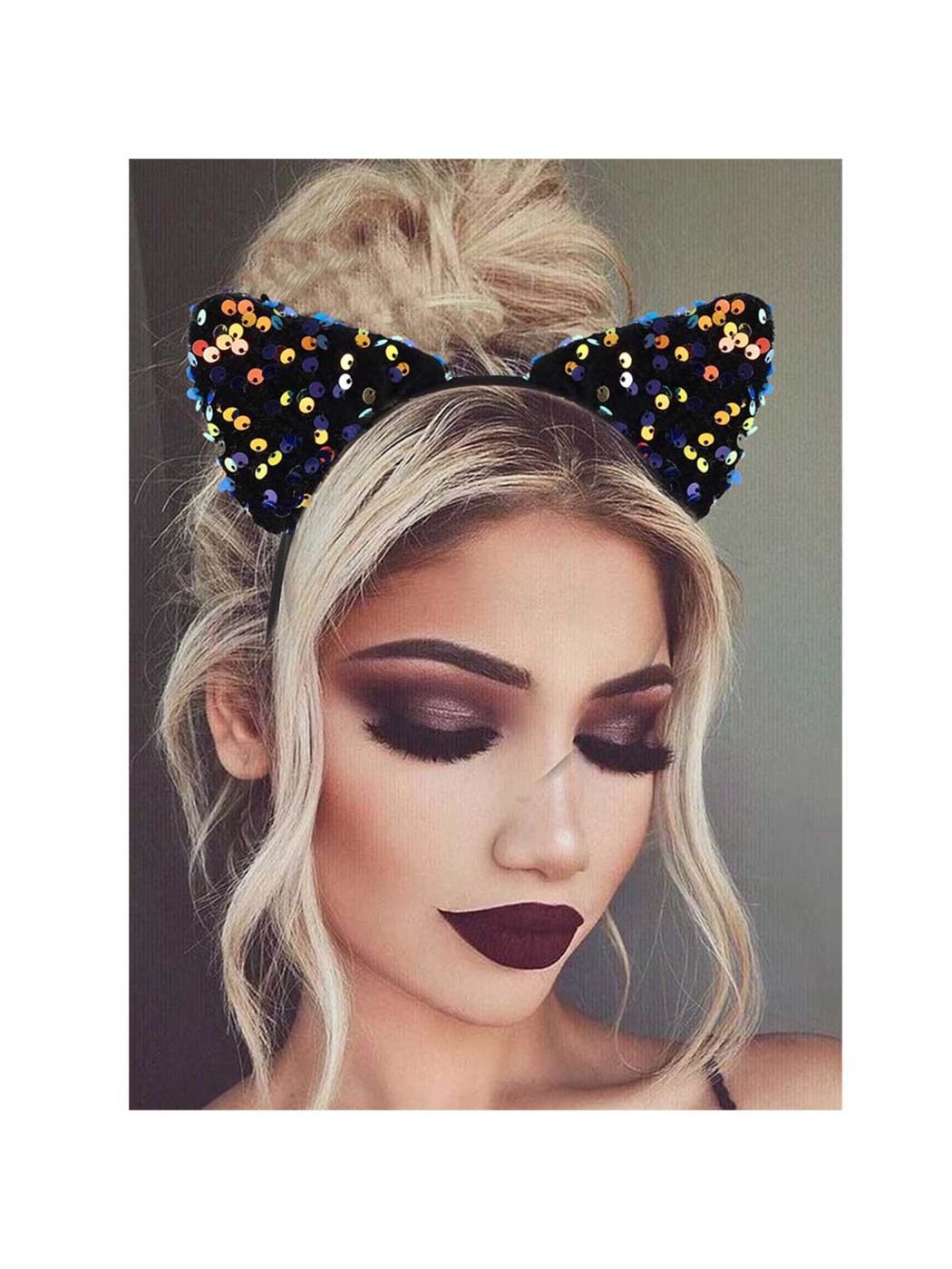 Embellished Cat Ears For
  Halloween