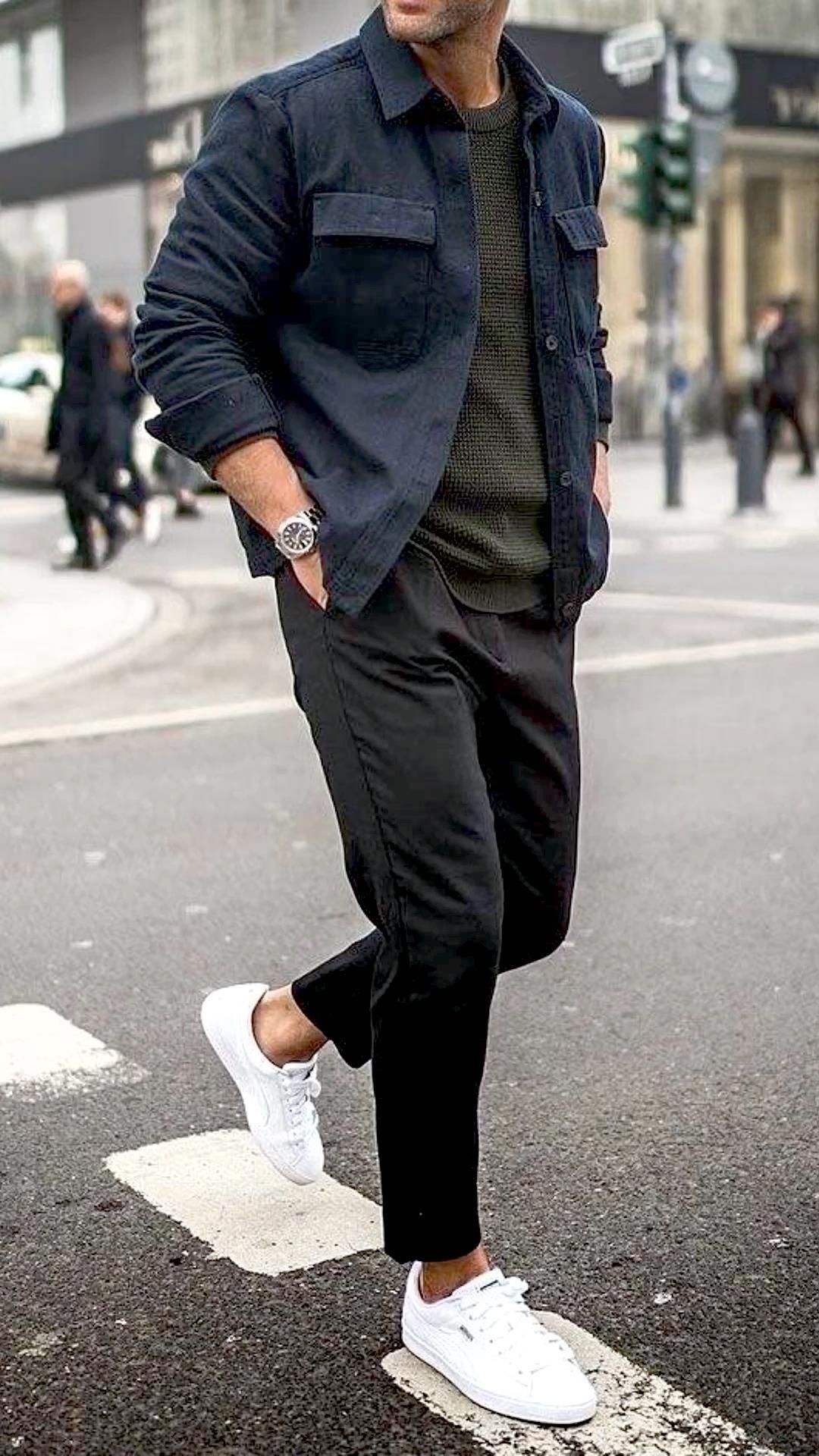 Stylish Business Casual Outfits for Men This Fall