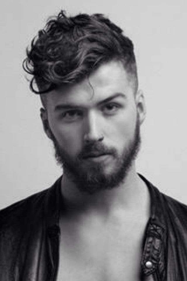 Men Haircuts For Naturally
  Curly Hair