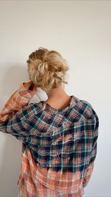 Messy Braided Bun