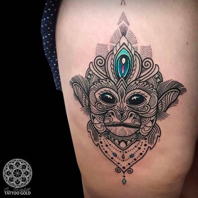 Monkey Tattoo Ideas For Women