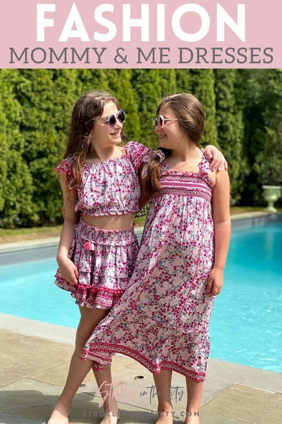 Stylish Matching Outfits for Mother and Daughter This Summer