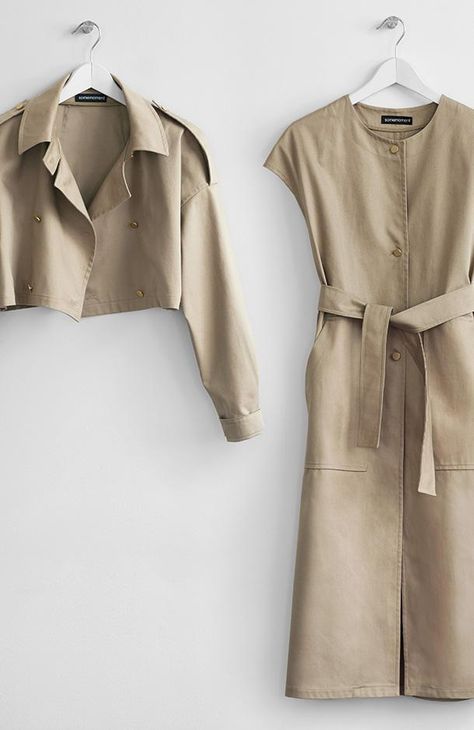 Nude Trench Coat Outfits
