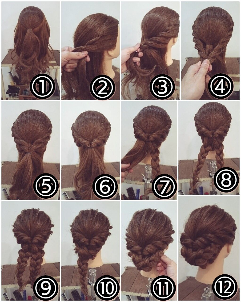 Chic Braided Bun Hairstyles for Any Occasion