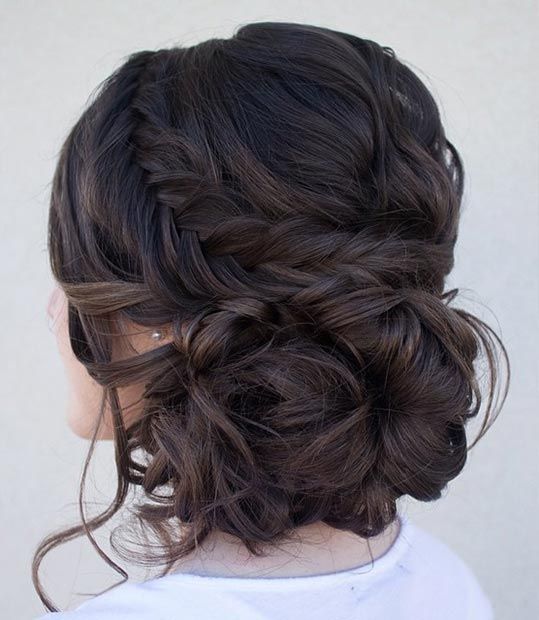 Braided Side Bun For Date
  Nights