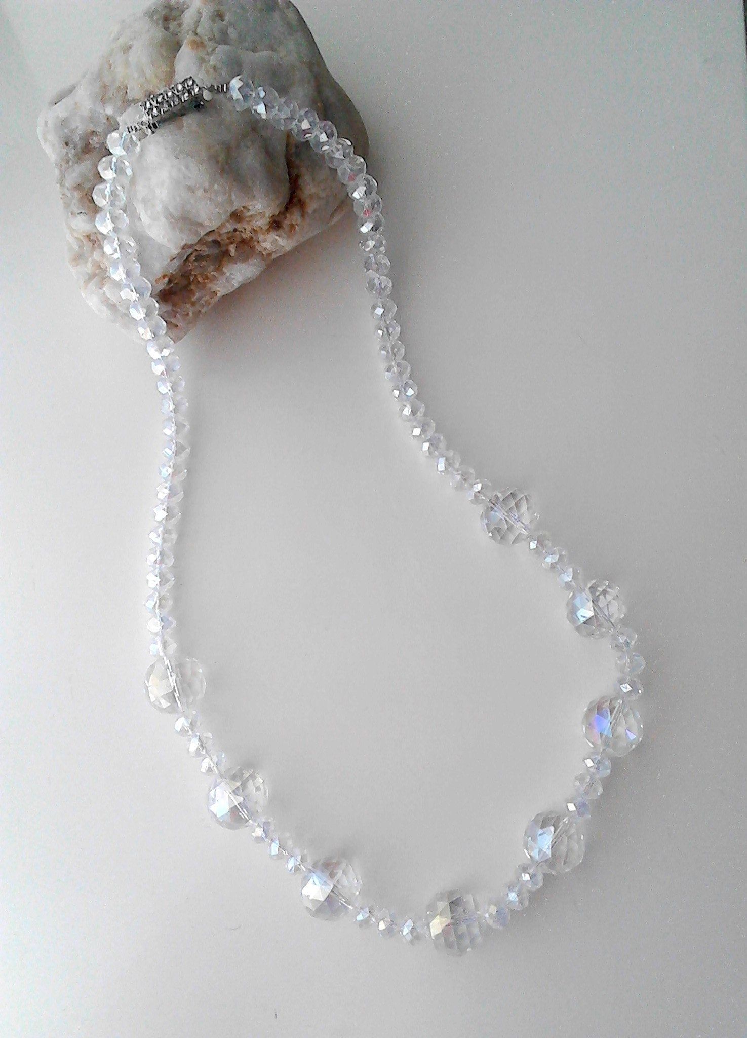 Clear Ombre Necklace