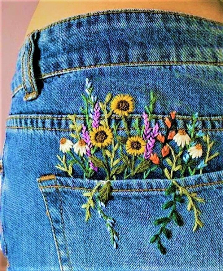 Stunning Embroidered Jeans Looks for Every Occasion