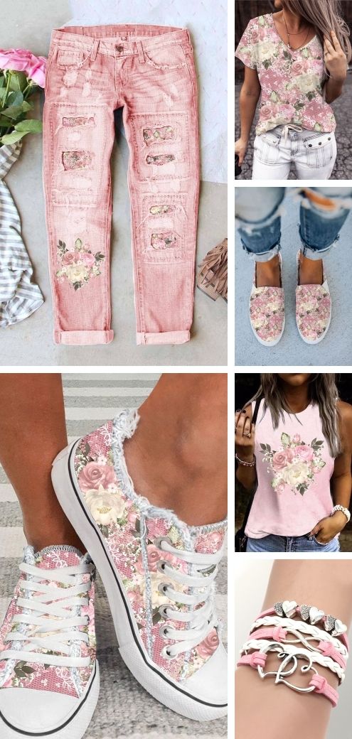 Floral Outfits for Spring