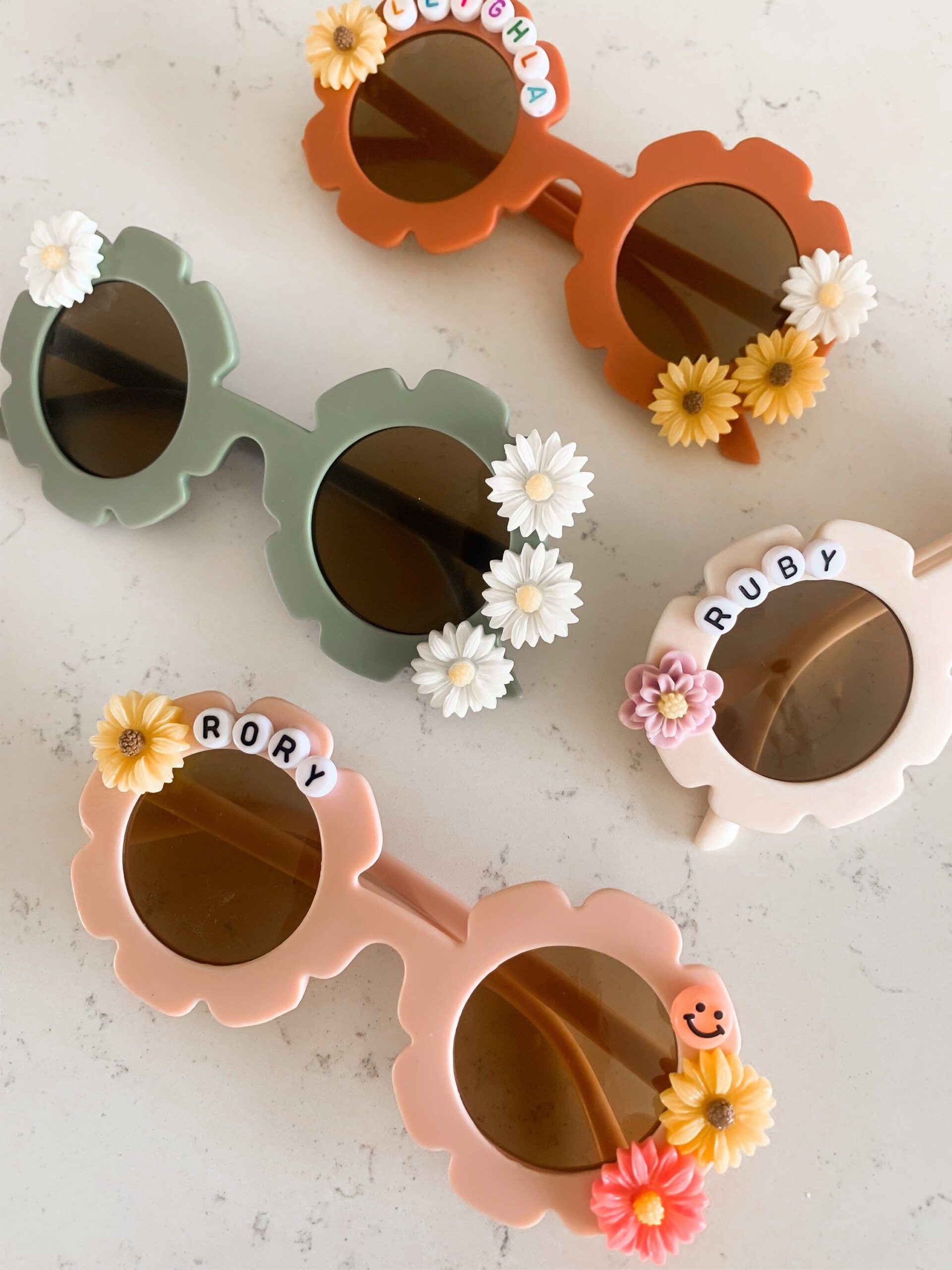 Flower Sunglasses For Summer