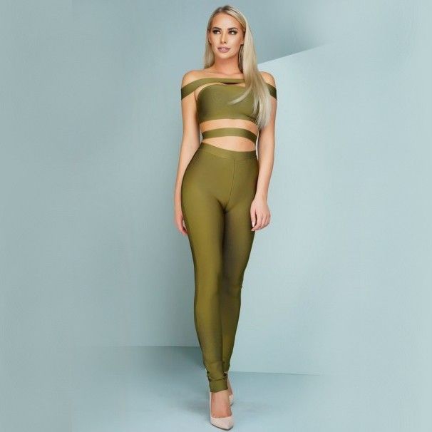 Olive Green Romper And
  Jumpsuit Outfits For Ladies