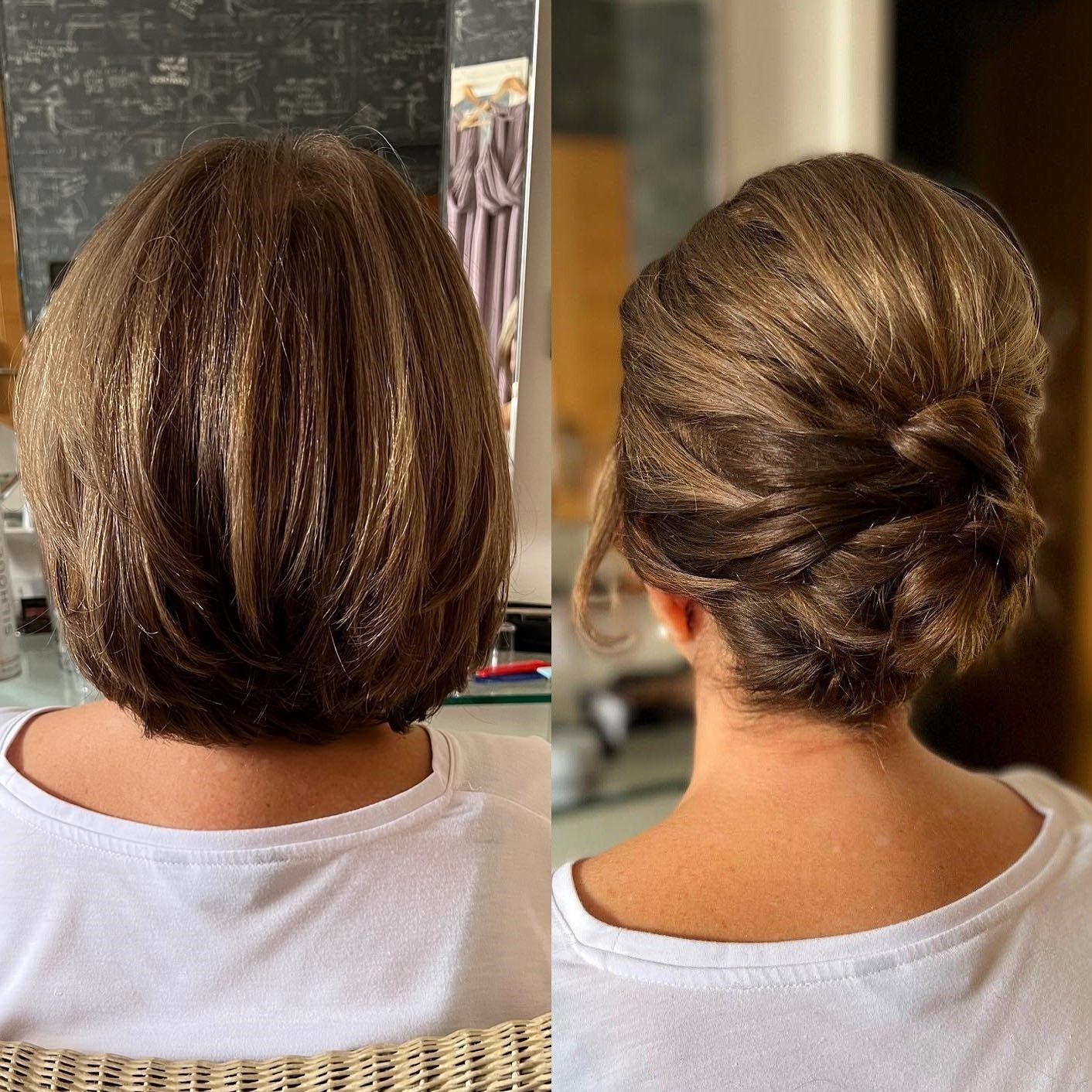 Updo For Short Hair