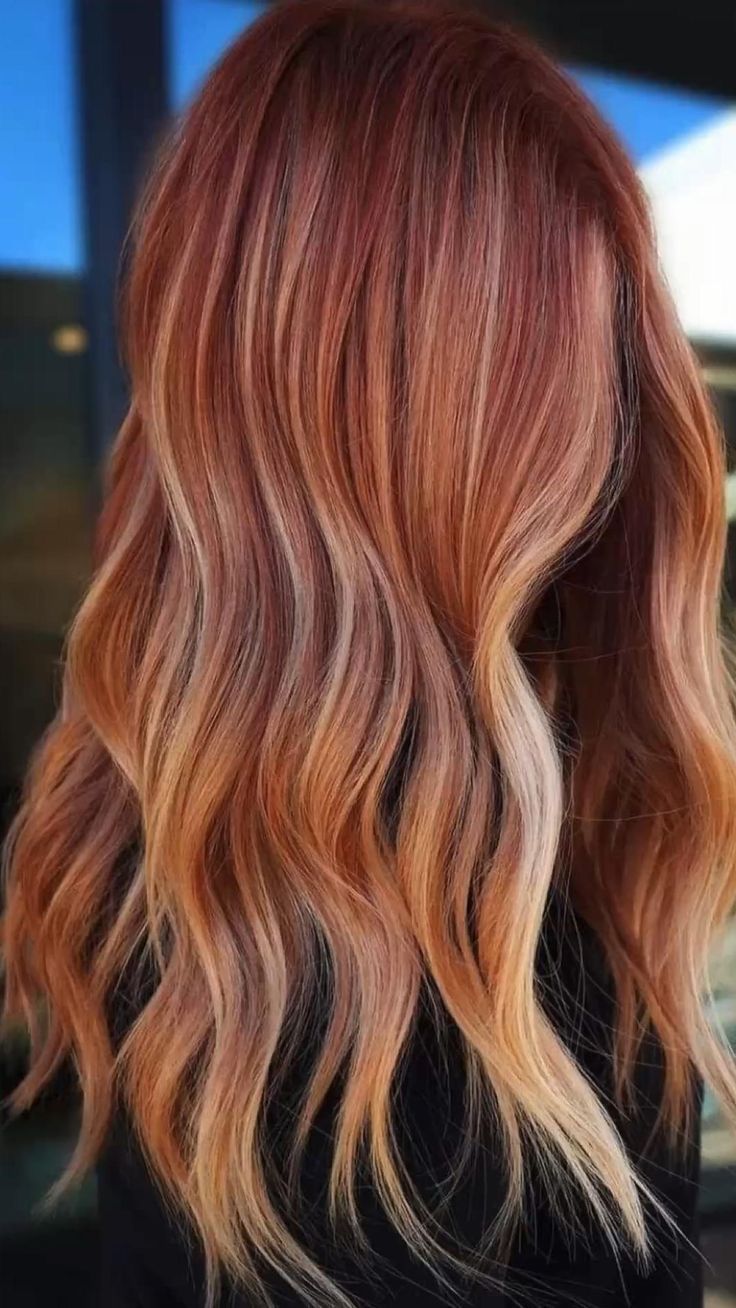 Best Balayage Ideas For Red
  And Copper Hair