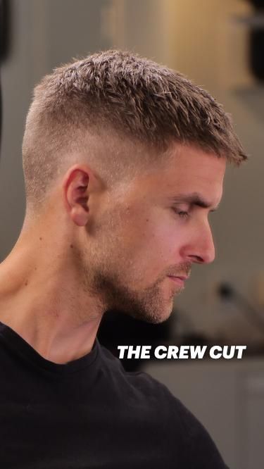 Crew Cut Hairstyles For Guys