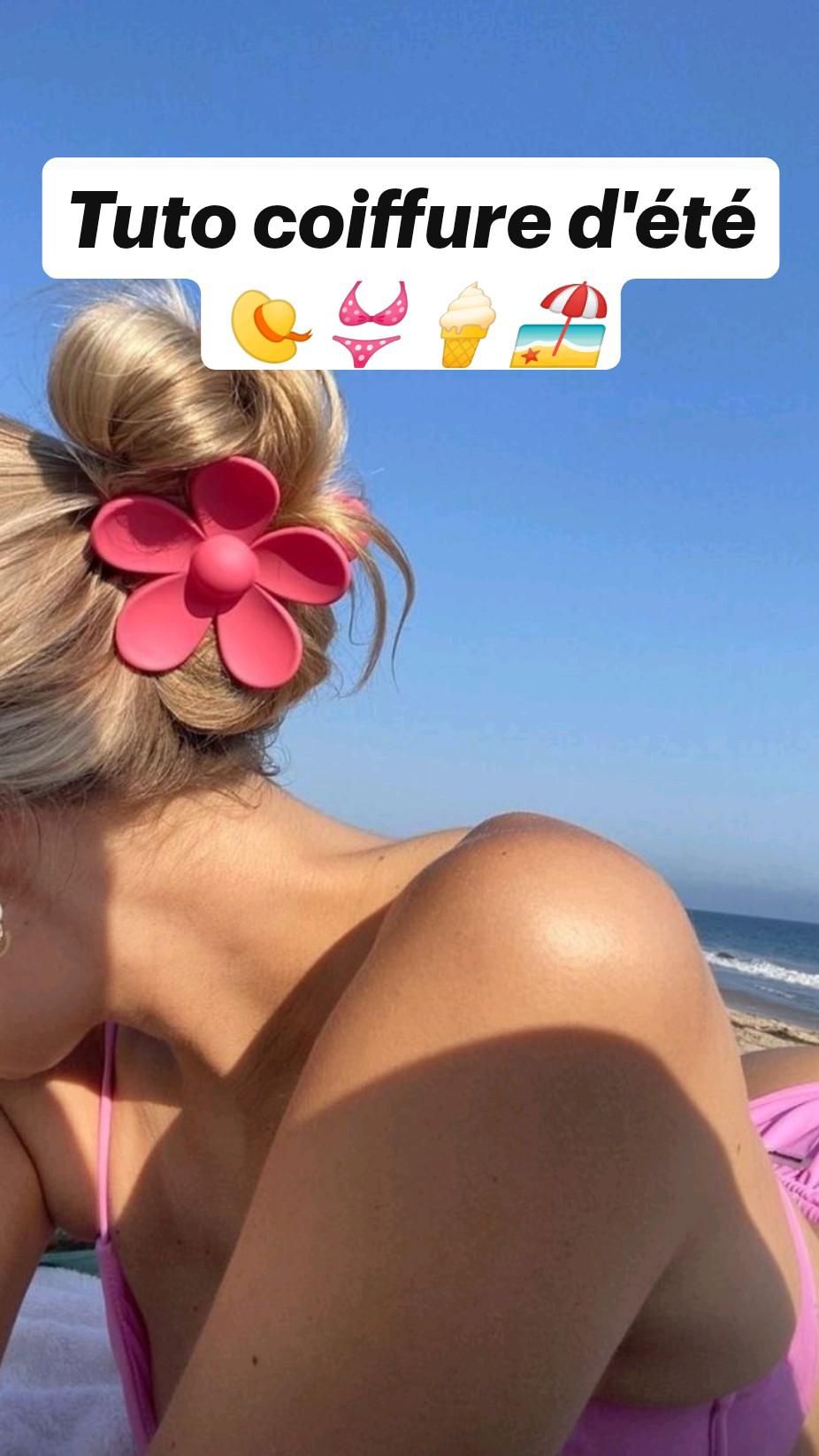 Cute Hairstyle To Beach