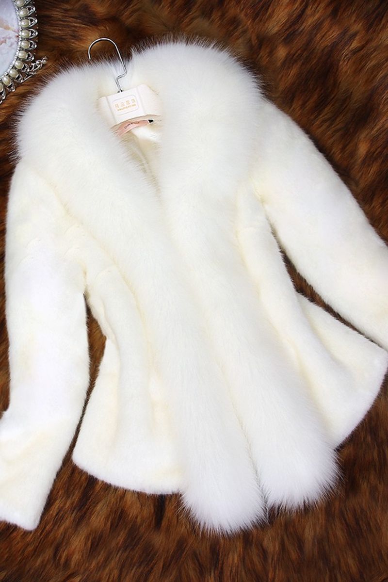 Faux Fur Coat for amazing
  looking