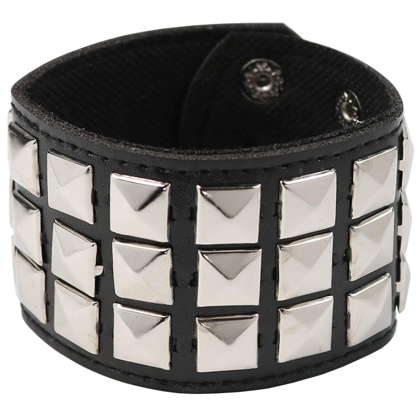 Faux Leather Cuff For Men