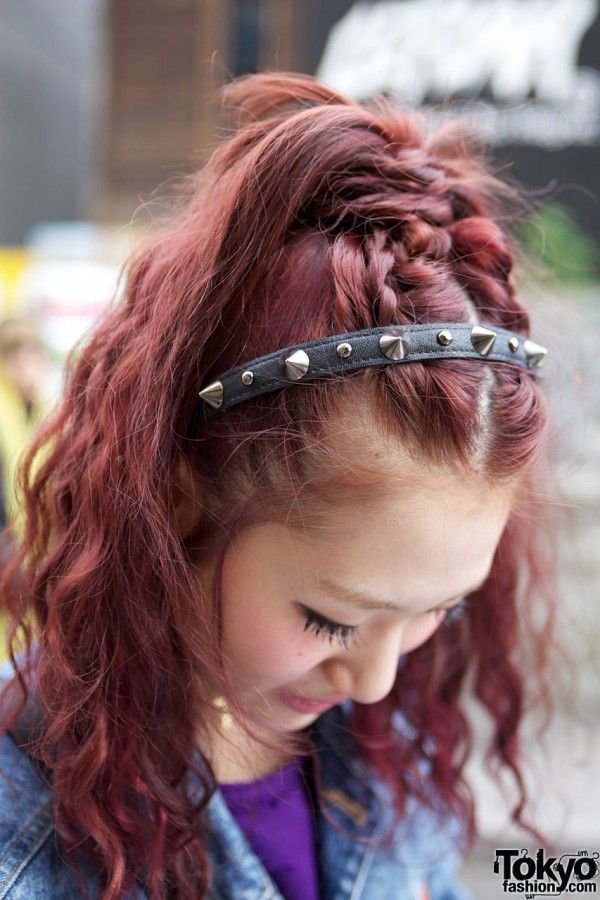 Bold and Edgy: The Leather Spike Headband Trend