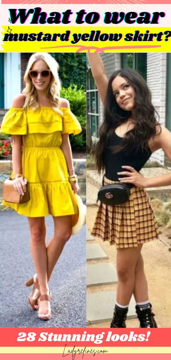Mustard Yellow Outfit Ideas