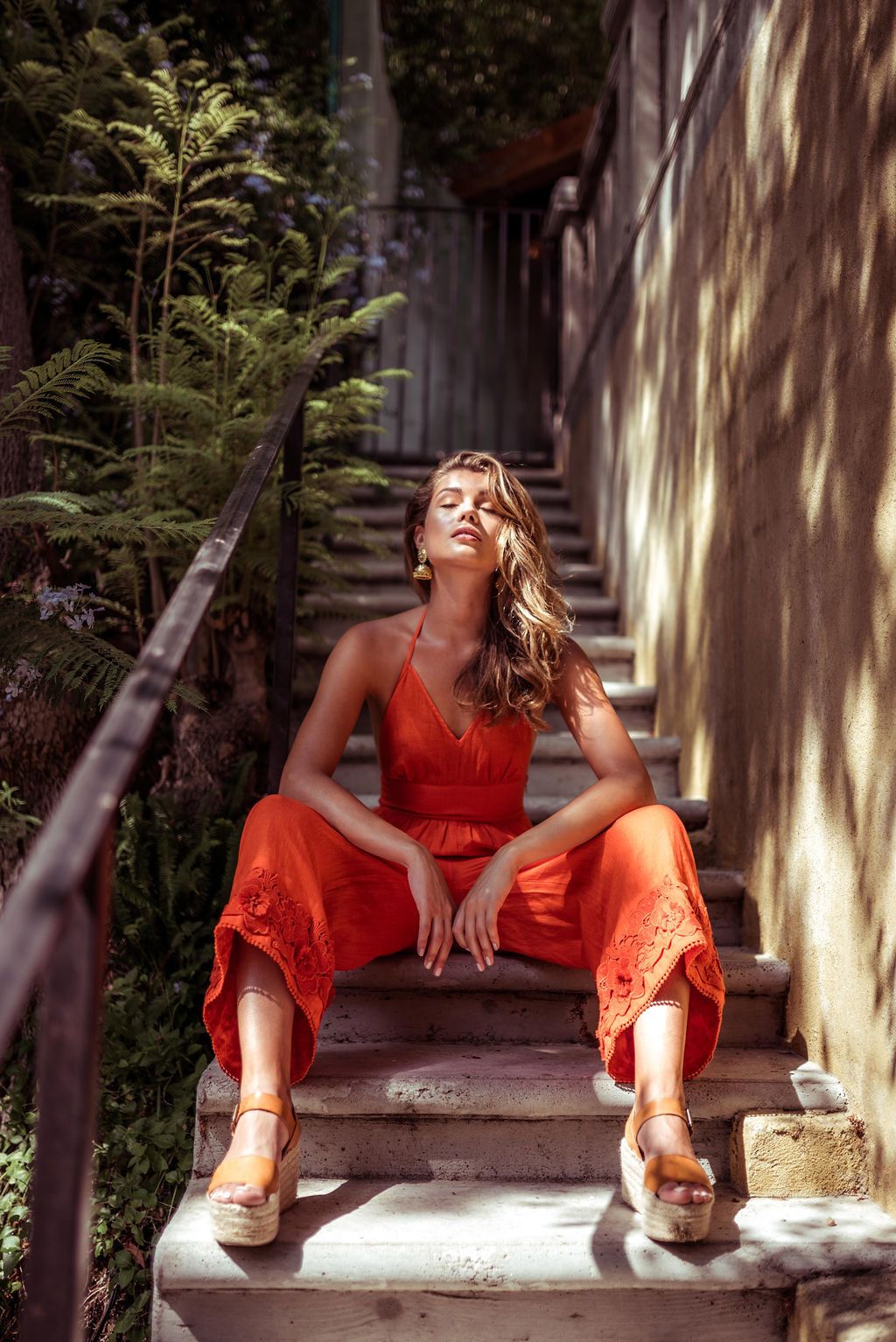 Stylish Ways to Rock an Orange Romper and Jumpsuit