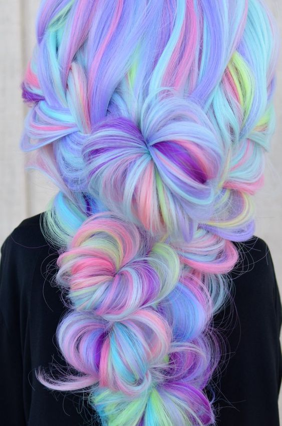 Unicorn Hair Color Ideas