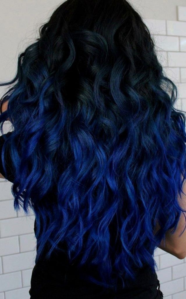Blue Ombre Hairstyles