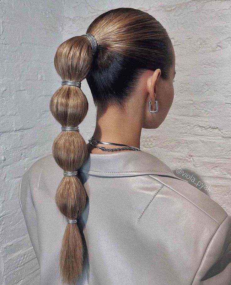 Bubble Ponytail For Your
  Beauty