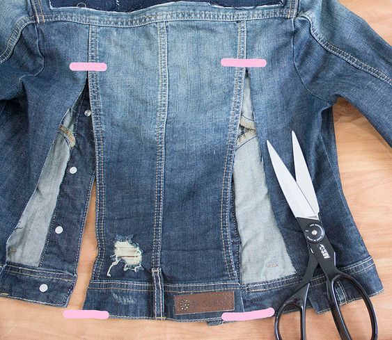 Distressed Denim Jacket