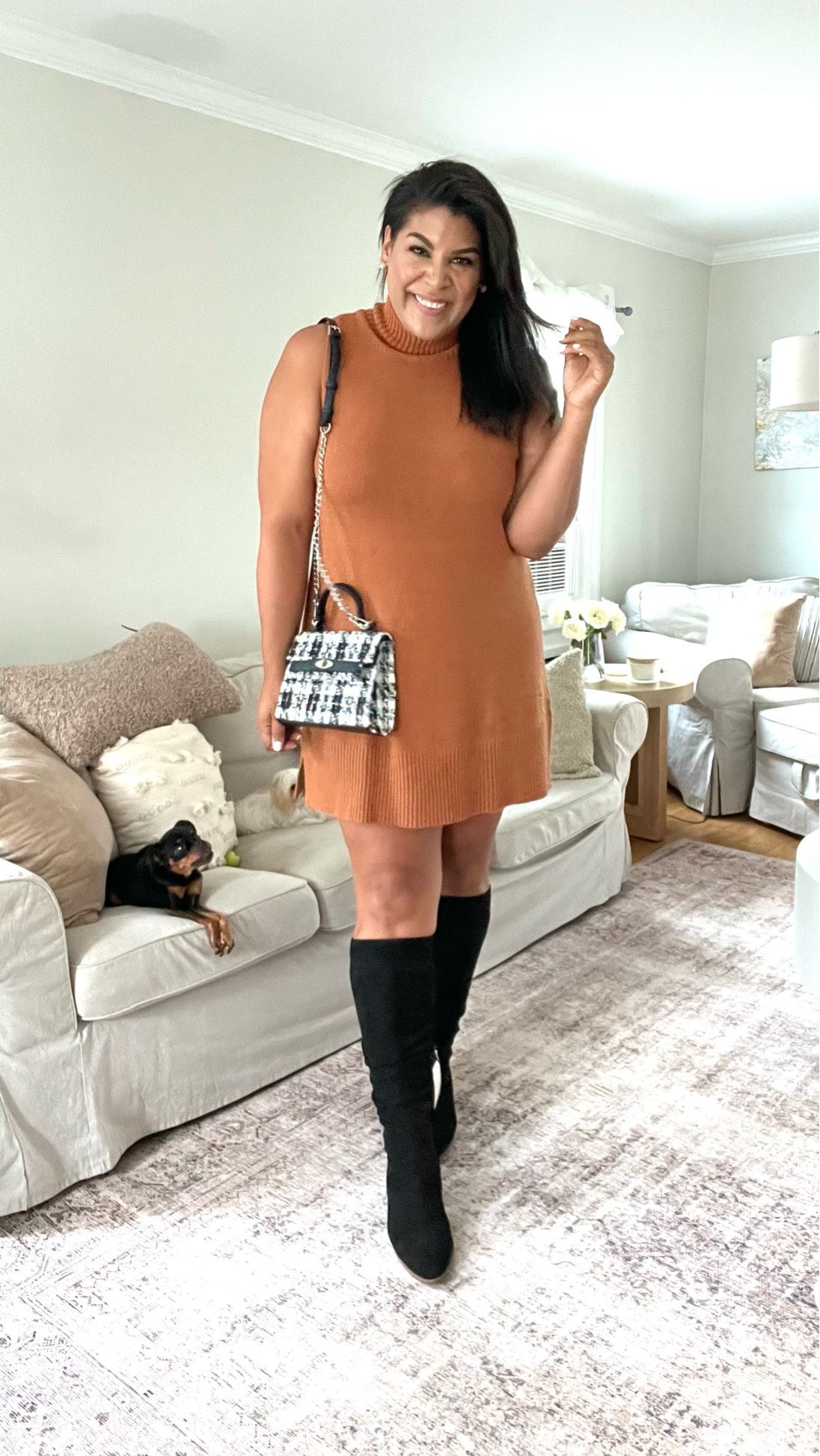 Fall Outfit Ideas With Mid
  Calf Boots