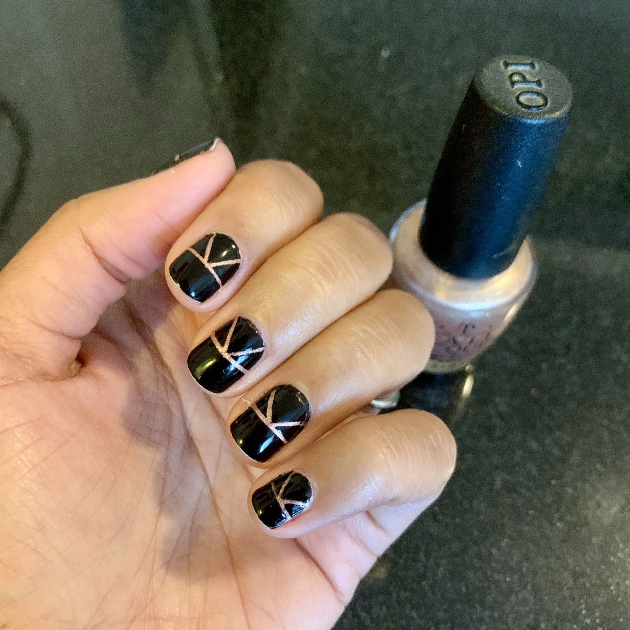 Gatsby Inspired Nails