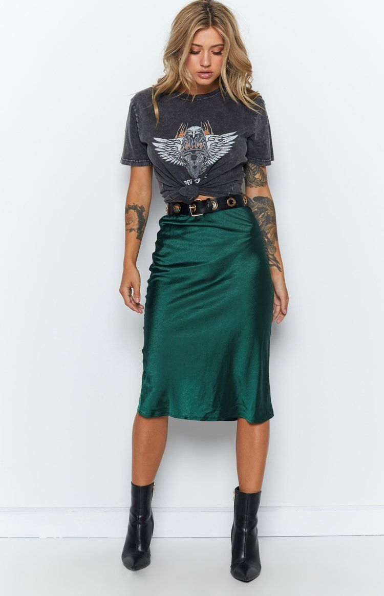 Midi Skirt For Fall