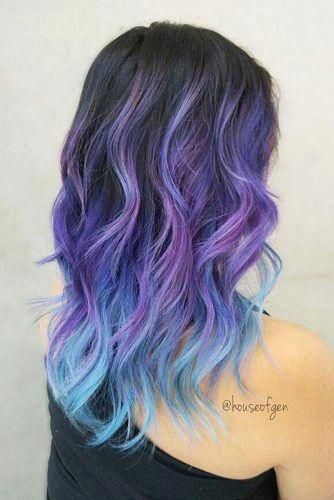 Blue Ombre Hairstyles