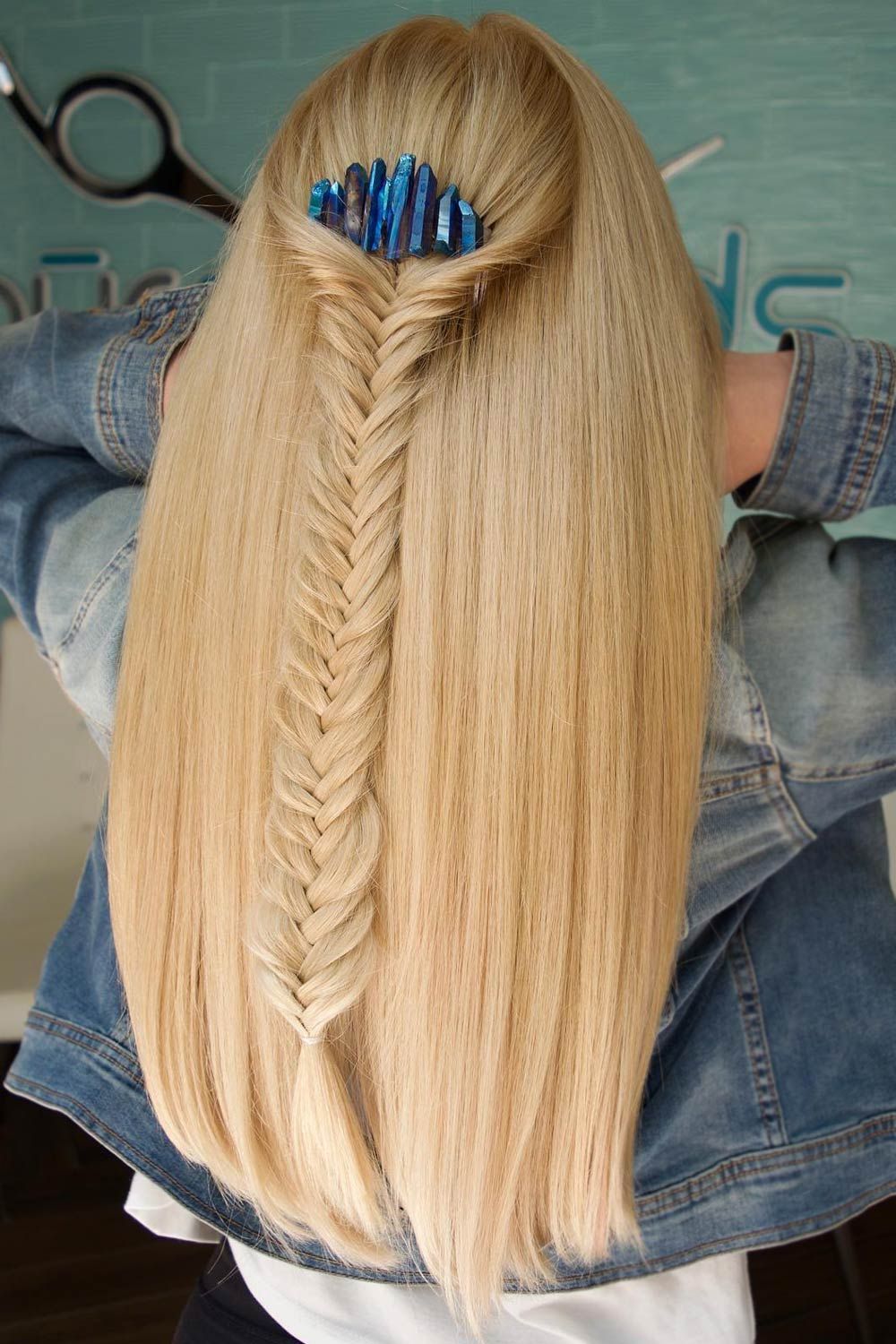 Braid Embellished Updo