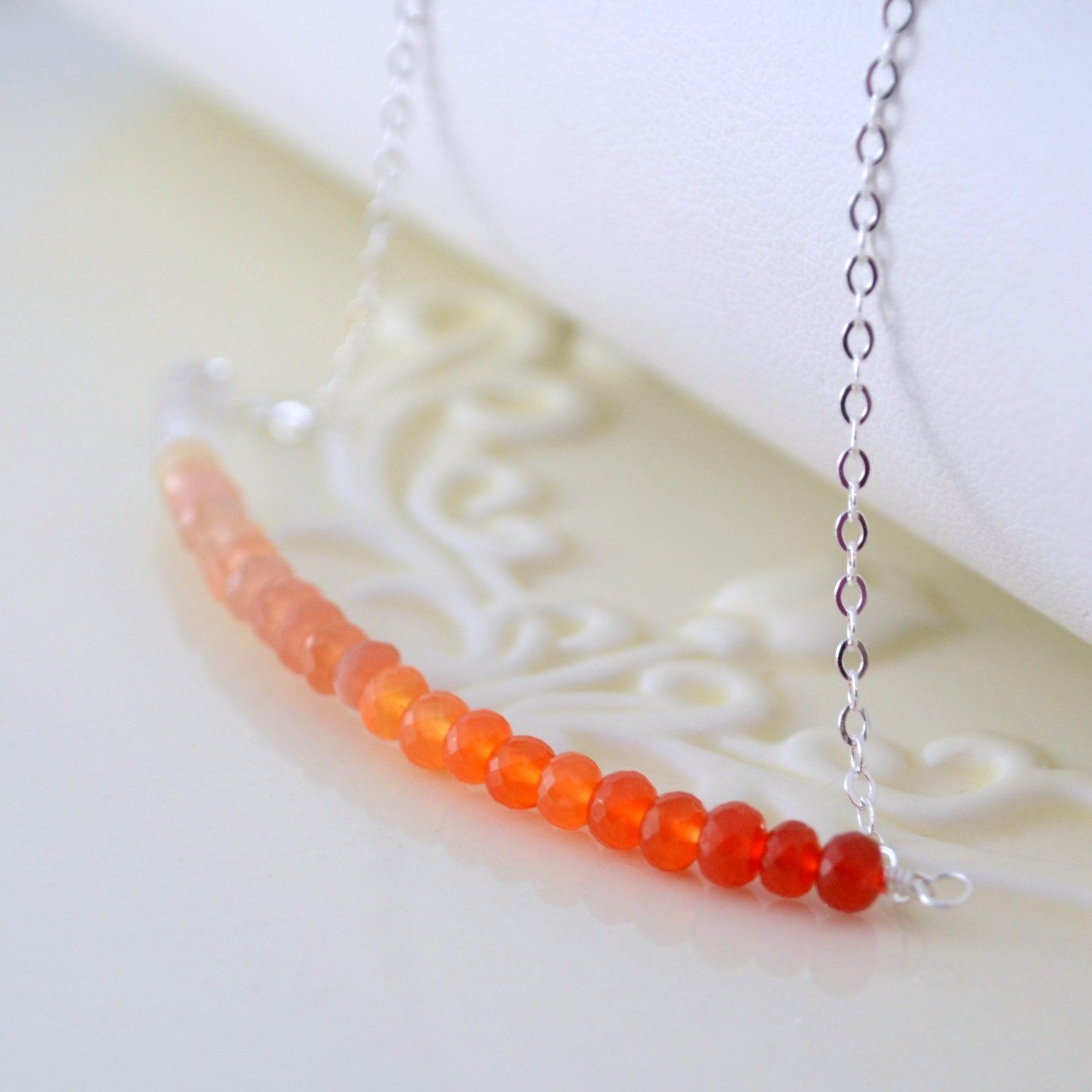 Clear Ombre Necklace