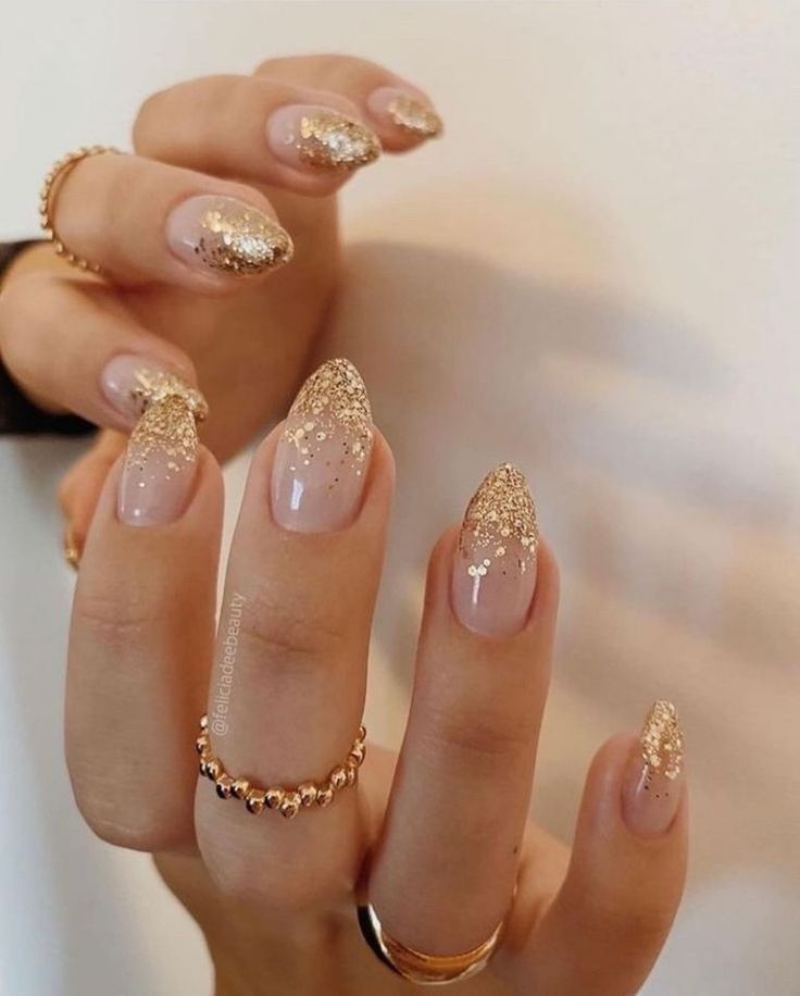 Dazzling Gold Nail Design Ideas for a Glamorous Look