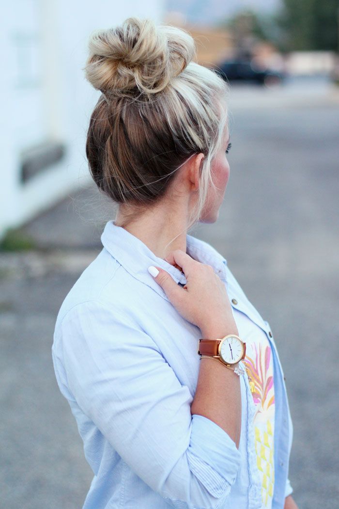 Half Top-Knot Hairstyle
