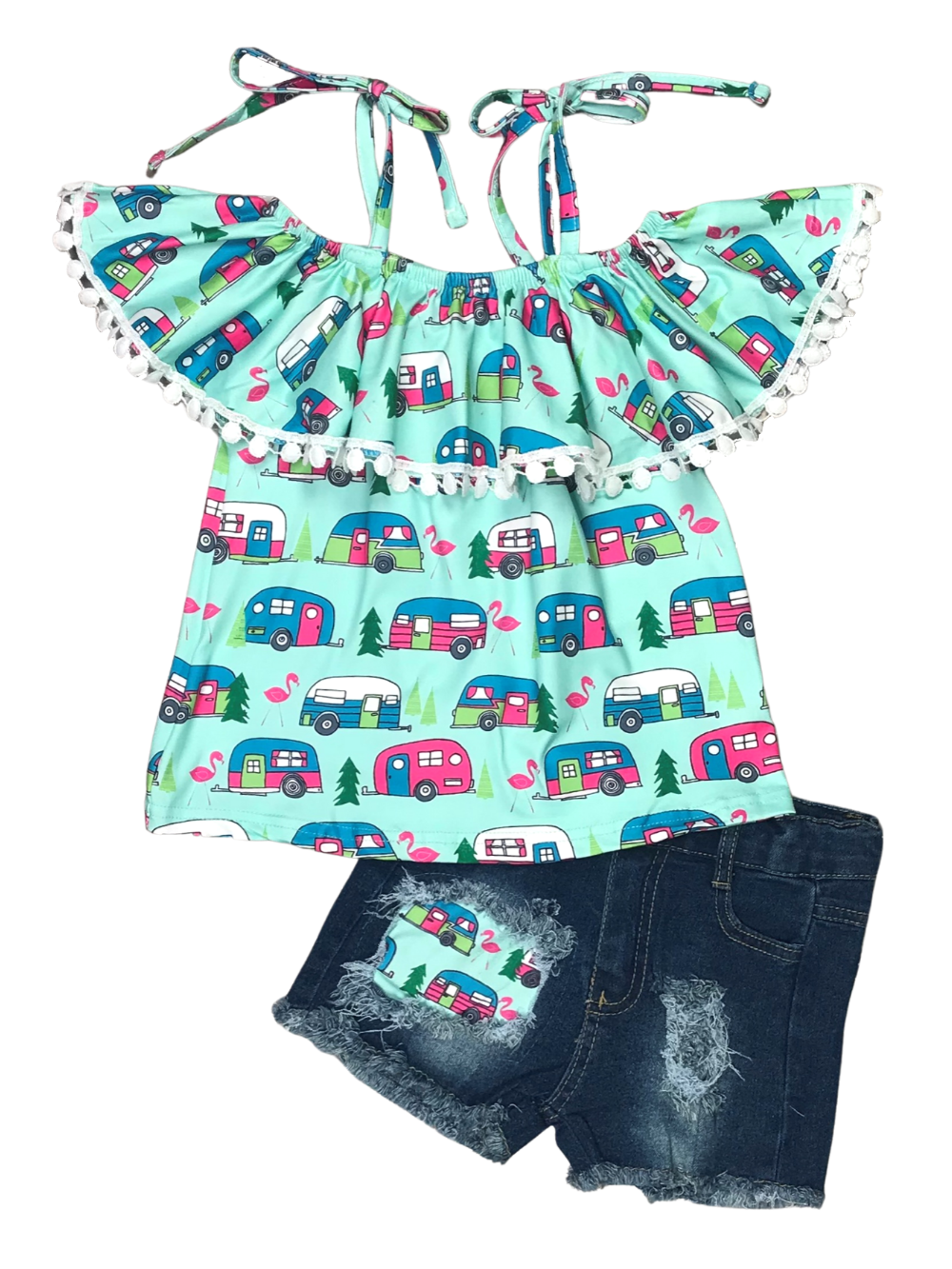 Little Girls’ Summer Outfits
  With Sneakers