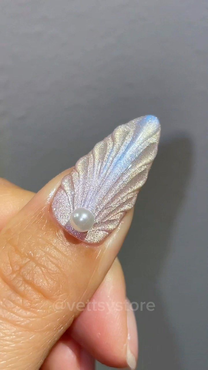Magical Mermaid-Inspired Nail Designs