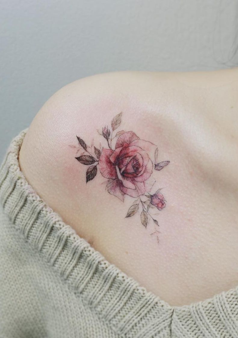 Beautiful Rose Tattoo Ideas
