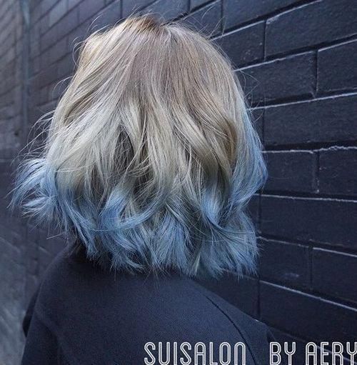 Blue Ombre Hairstyles