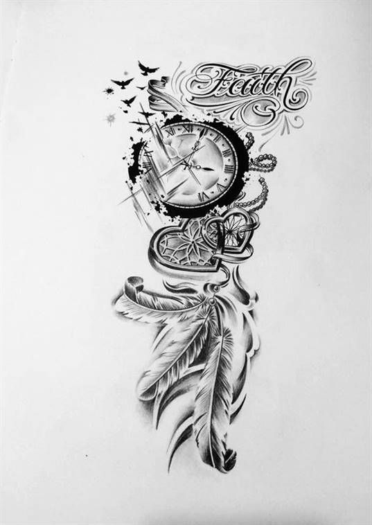 Timeless Clock Tattoo Designs: Perfect for Women