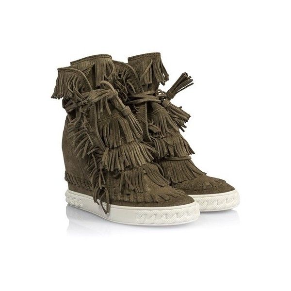 Fringed Sneakers Ideas