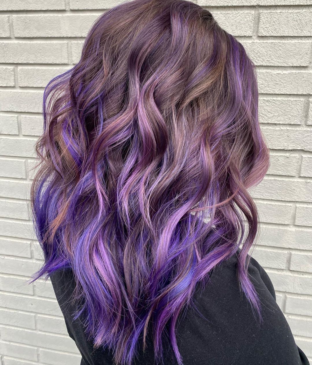 Stunning Purple Balayage Hair Trends to Try This Season