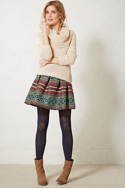 Brocade Skirt Ideas For Fall