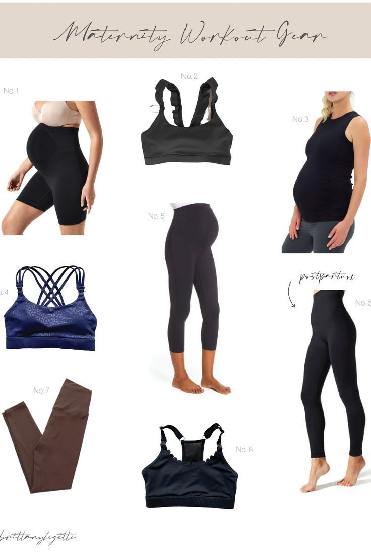 Stylish Maternity Workout Outfits for Expecting Moms