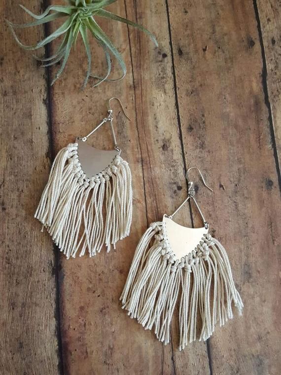 Elevate Your Style with Boho Chic Brass Fringe Earrings